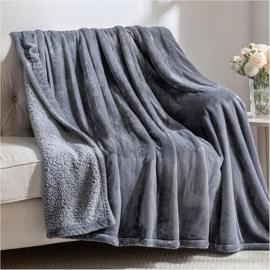 Heated Blanket Electric Full Size with 8 Heat Levels for Comfort