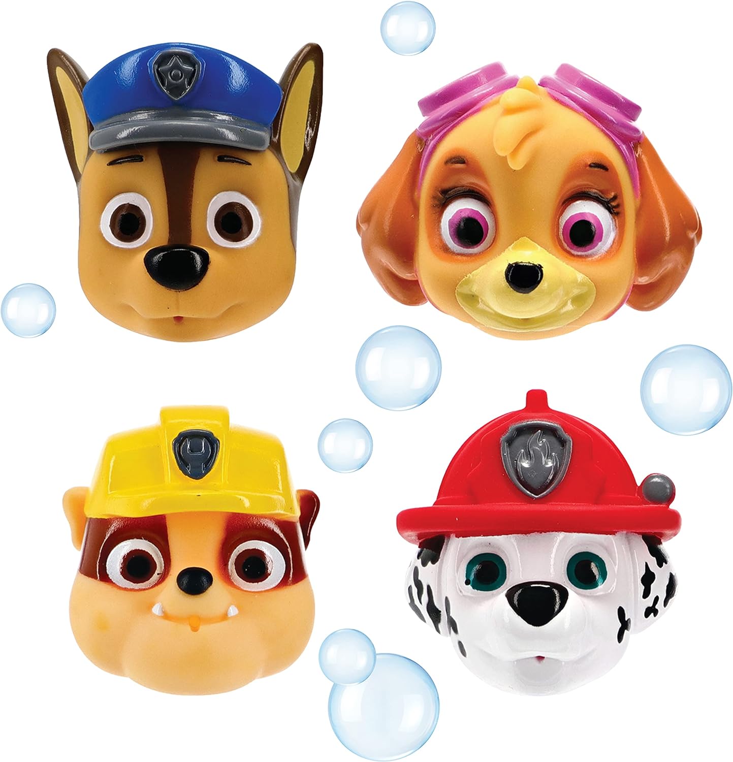 Nickelodeon PAW Patrol Bath Squirt Toys Set - Fun Bath Time Adventure!