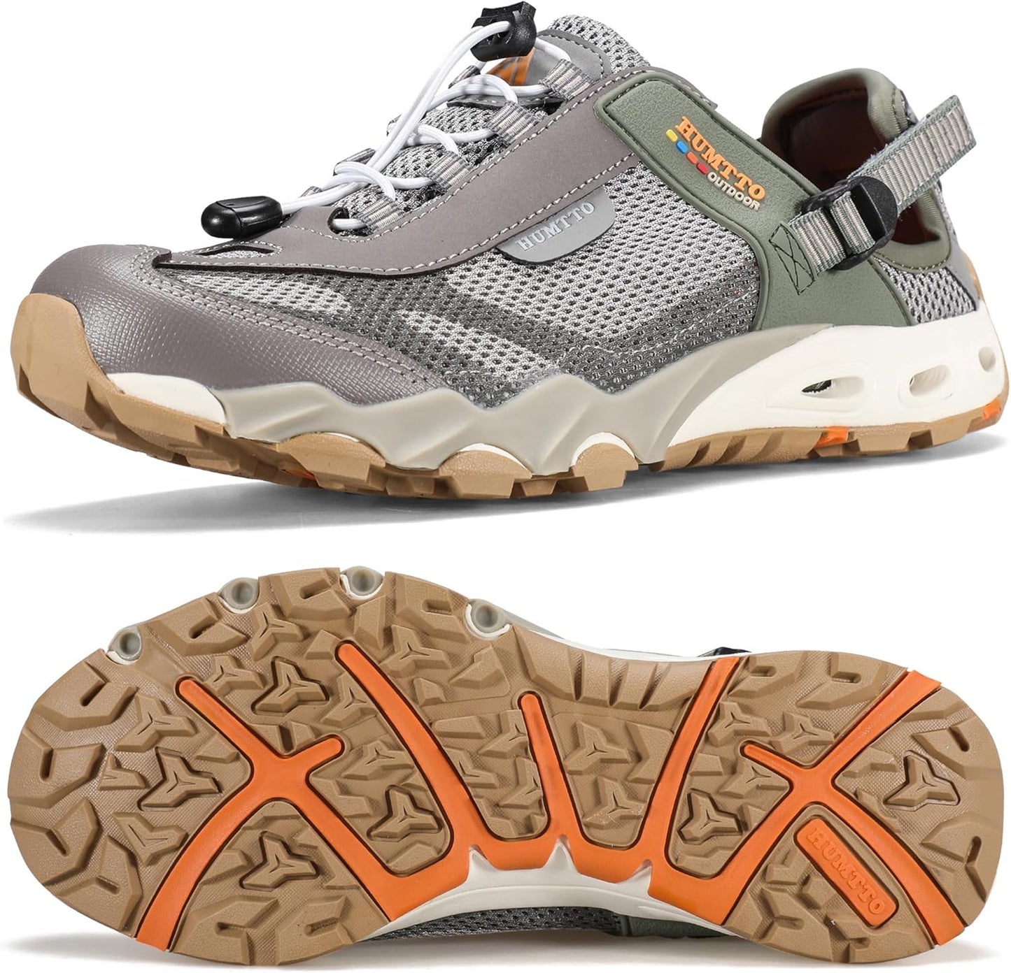 HUMTTO Men's Amphibious Water Shoes for Summer Adventures