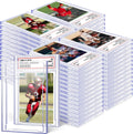 100 PCS Card Case Holder for Trading Cards - Clear Acrylic Protectors