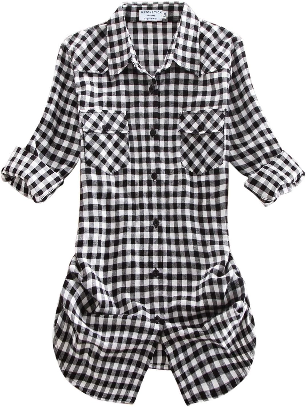 Match Womens Button Down Flannel Plaid Shirts for All Occasions