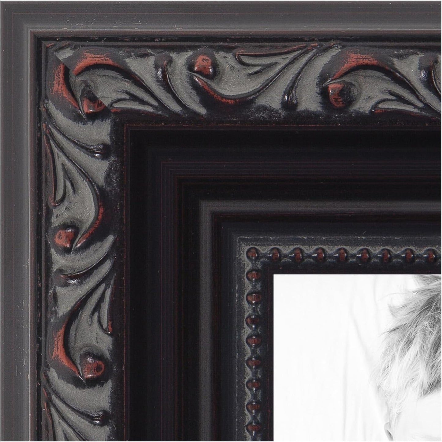 ArtToFrames 14x18 inch Black Beads Wood Picture Frame Review
