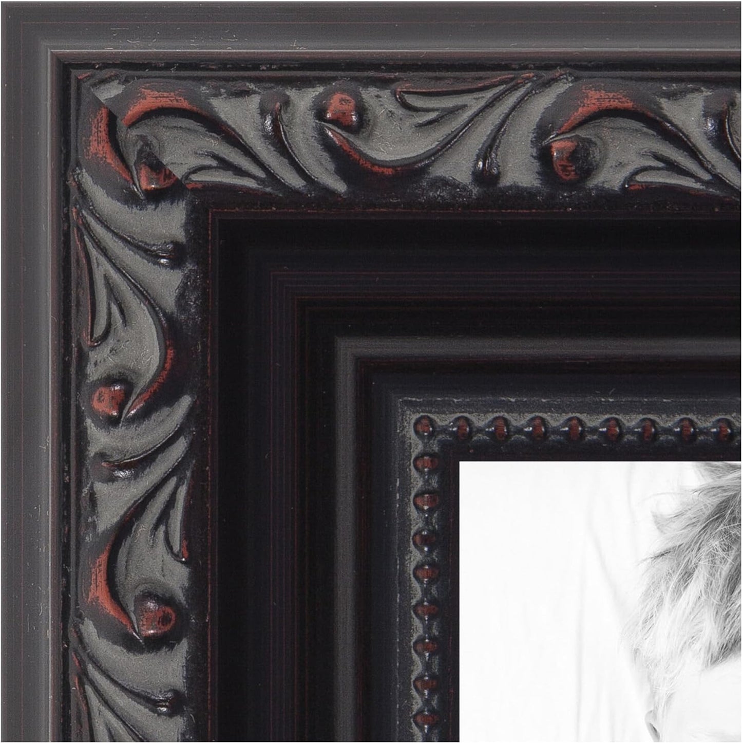 ArtToFrames 12x12 inch Black Beads Wood Picture Frame Review