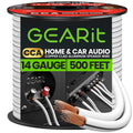 14AWG Speaker Wire Pro Series 500 ft - Flexible CCA Cable for Home