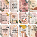 Christian Spiral Notebook 24 Pack Prayer Journal Notepads - Bulk Gift