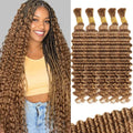 Honey Blonde Human Braiding Hair for Stunning Boho Braids