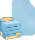 Washable Underpads 36x54 4 Pack - Heavy Absorbency Reusable Bed Pads