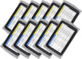 Sports Unlimited Youth Triple Wrist Coach Wristbands - Pack of 10