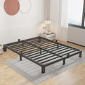 ROIL 4 inch Metal Queen Bed Frame with Rounded Corners - Heavy Duty