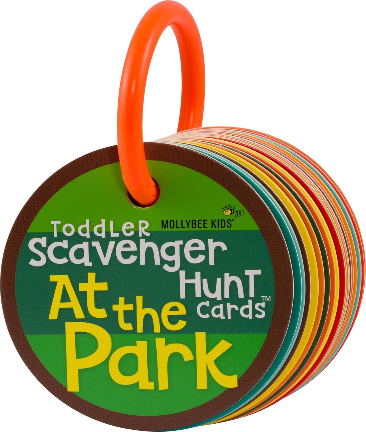 Mollybee Kids Outdoor Scavenger Hunt Cards for Toddler Fun!
