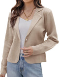 GRACE KARIN Women Sweater Blazer for Casual Work Style