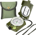 Military Lensatic Sighting Compass Survival - Waterproof, Shakeproof