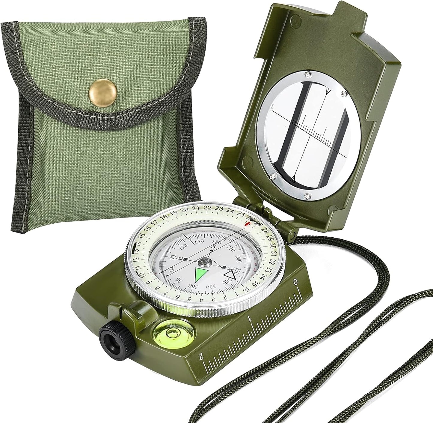 FAROPS Military Compass: Waterproof & Shakeproof for Hiking