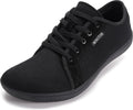 Men's Canvas Barefoot Shoes with Wide Toe-Box - Zero-Drop Sole