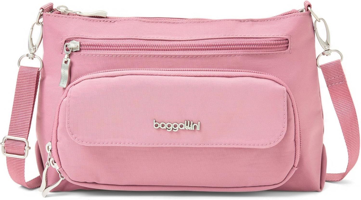 Baggallini Everyday Crossbody Bag with RFID Protection for Women