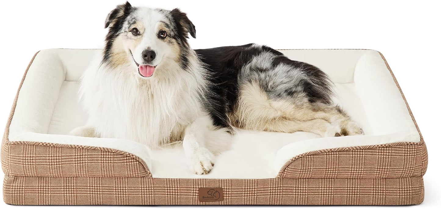 Bedsure XL Orthopedic Dog Bed for Extra Large Dogs Comfort