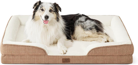 Bedsure XL Orthopedic Dog Bed for Extra Large Dogs Comfort