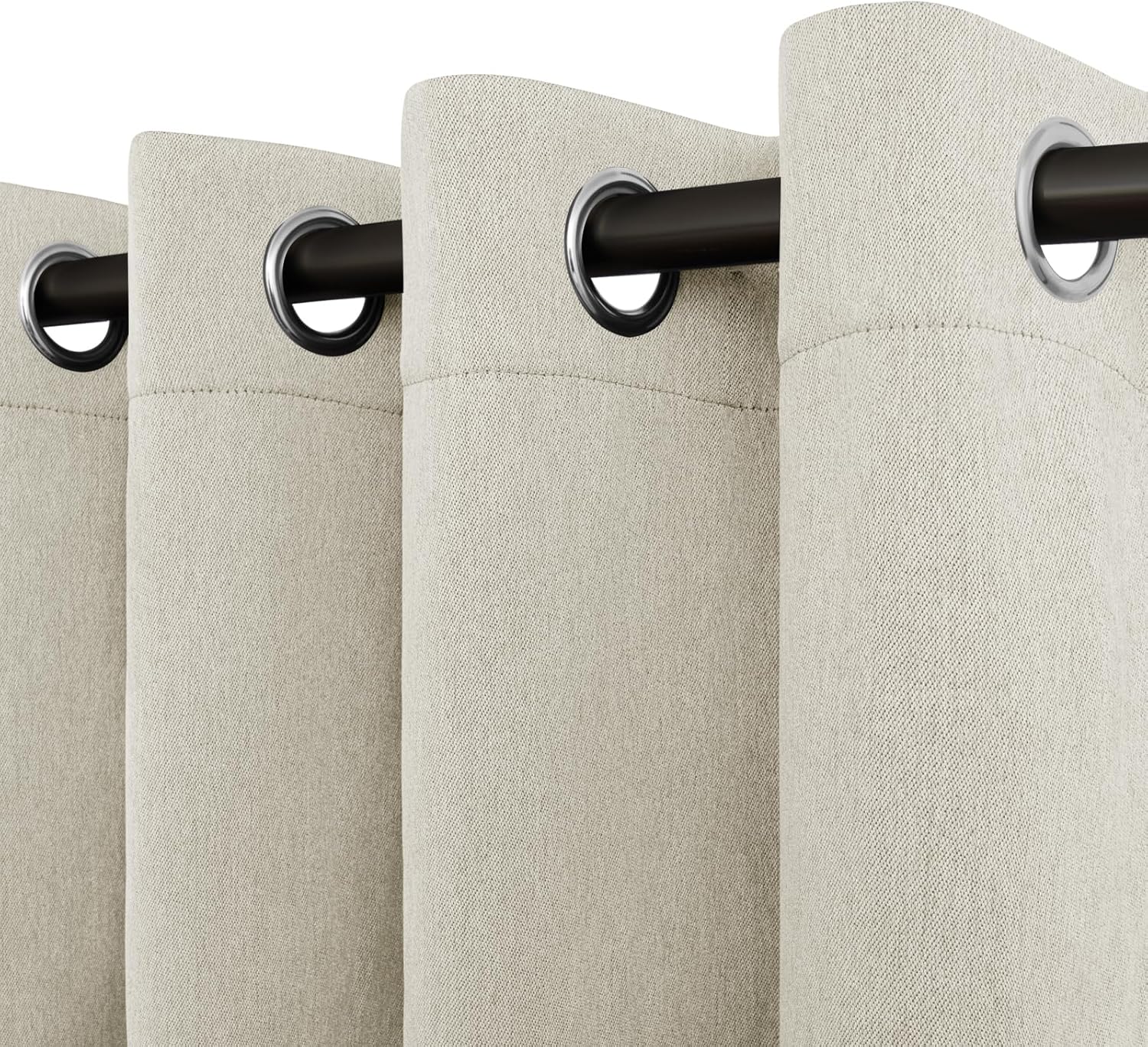 Thermal Insulated Blackout Curtains - Set of 2 Panels