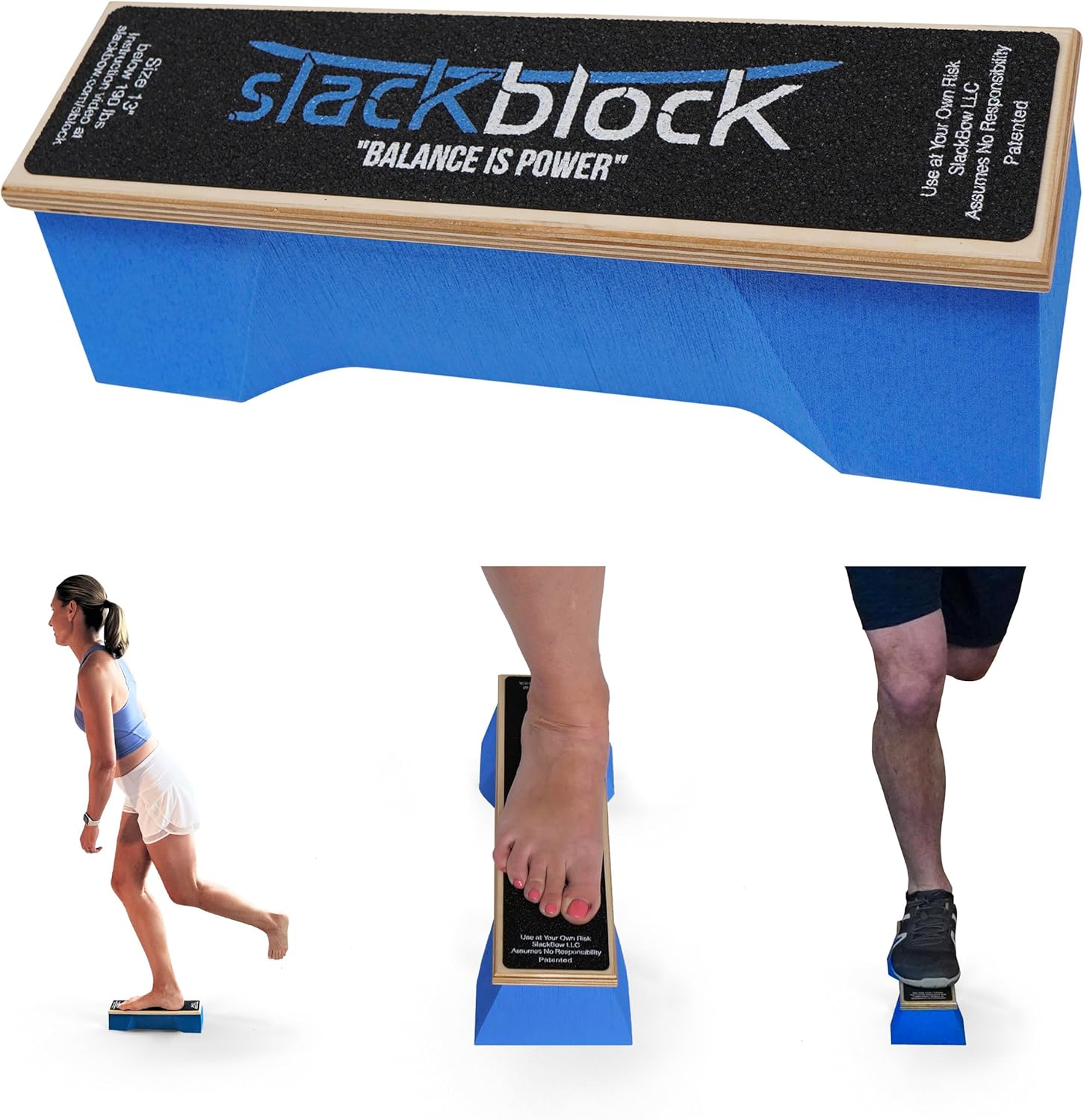 SlackBlock Balance Trainer for Enhanced Agility and Coordination