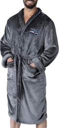 Northwest NFL Men's Silk Touch Robe L/XL - Soft, Embroidered Fan Robe