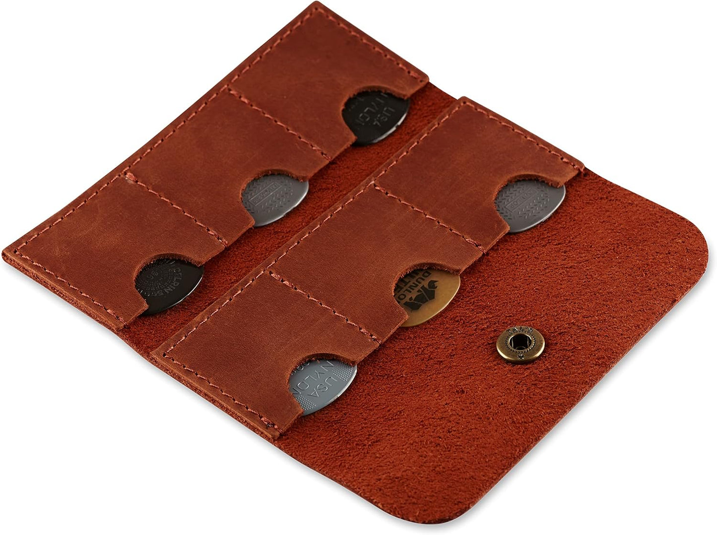 Genuine Leather Pick Holder - Perfect Gift!