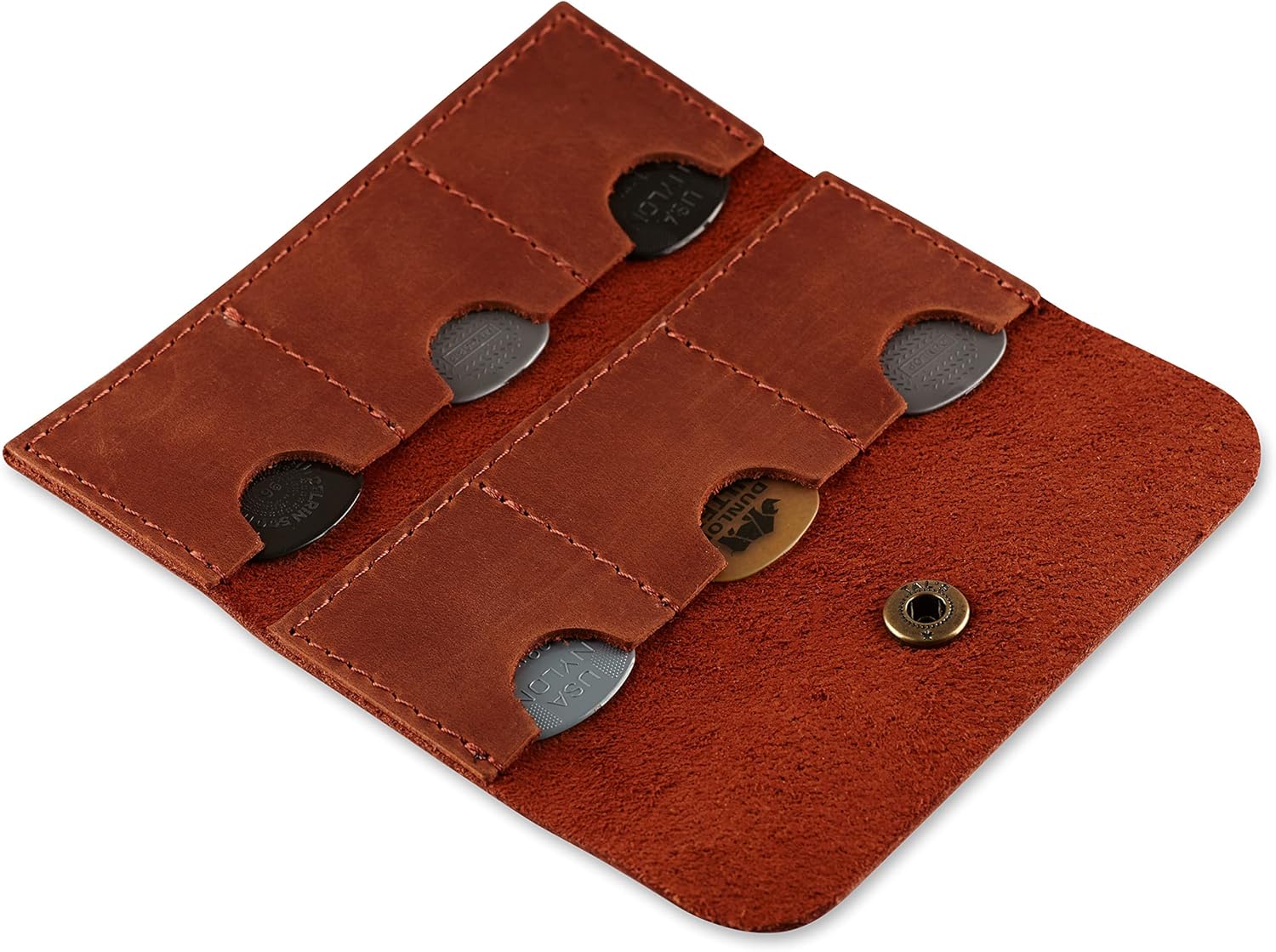 Genuine Leather Pick Holder - Perfect Gift!