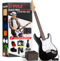 Pyle Full-Size 6-String Electric Guitar Kit - Beginner Bundle