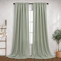 Sage Green Curtains 108 Inches Long for Living Room Decor