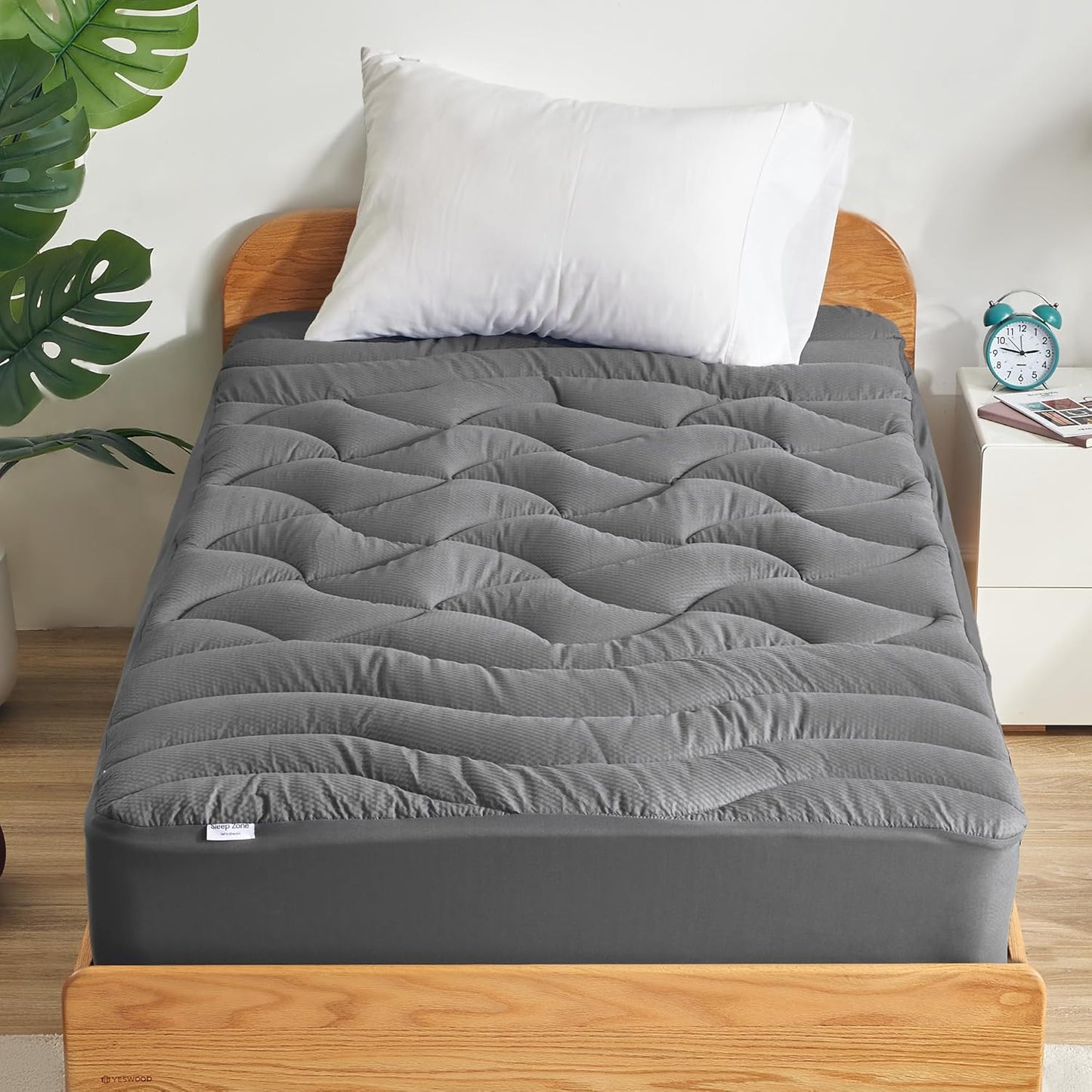 Cooling Twin Mattress Topper for Ultimate Sleep Comfort