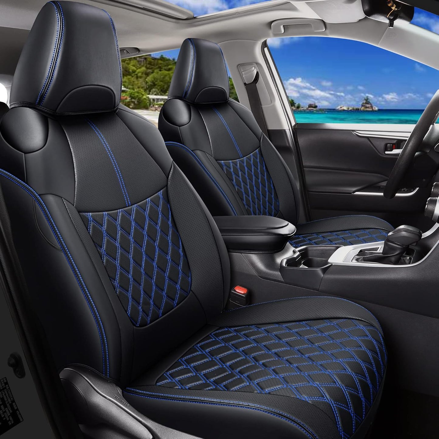 Customized Car Seat Covers for 2019-2024 Toyota RAV4 Full Set