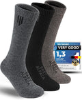 Alpaca Wool Heavyweight Thermal Boot Socks - Winter Warmth