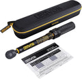 LEXIVON Inch Pound Torque Wrench 1/4-In Dr - Compact Precision