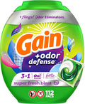 Gain Flings Laundry Detergent Soap Pacs, Super Fresh Blast - Odor