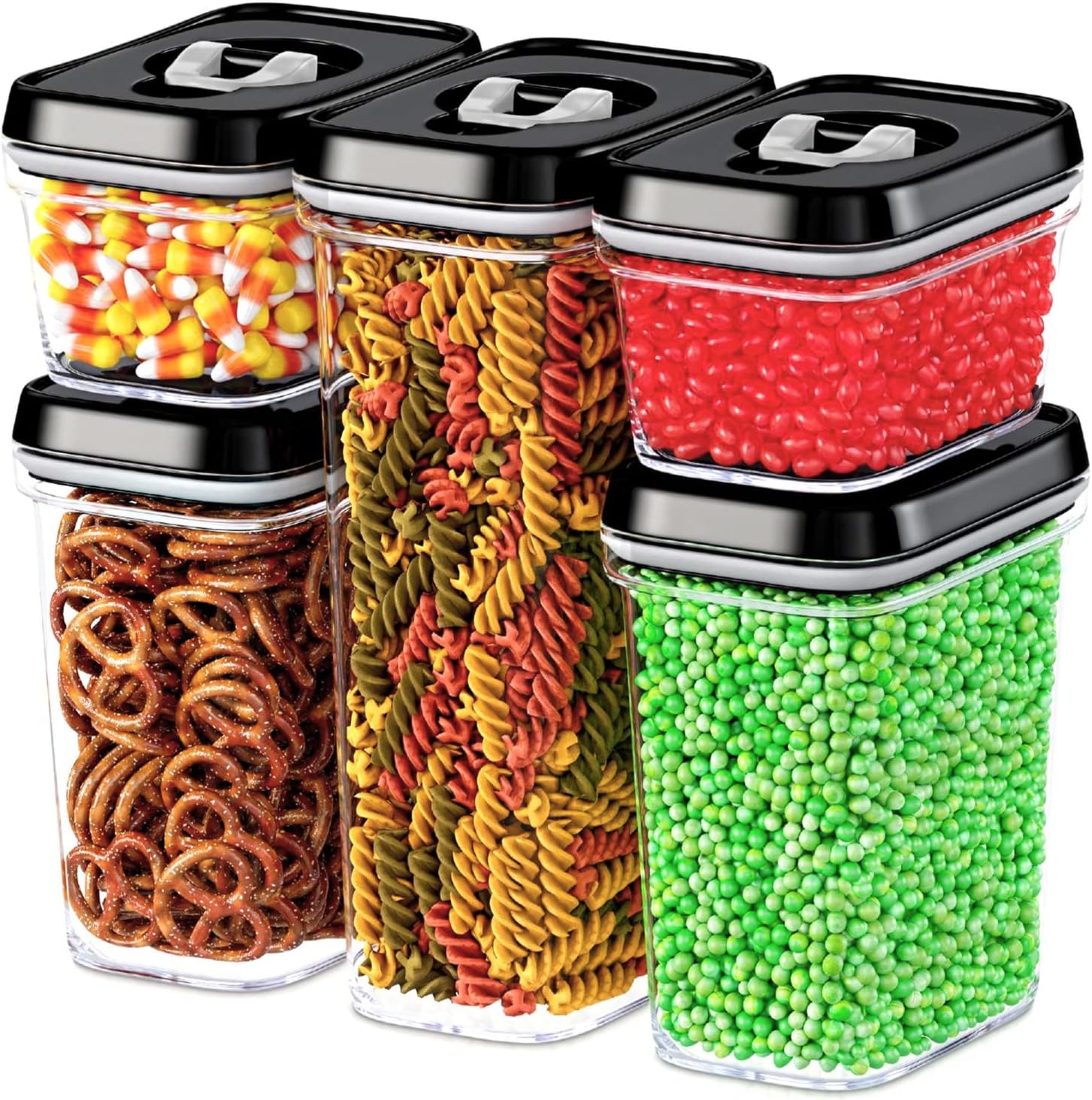 DWELLZA KITCHEN Airtight Food Storage Containers Set