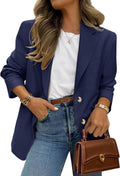 Blazers for Women Business Casual Long Sleeve Open Front - Smart Fit