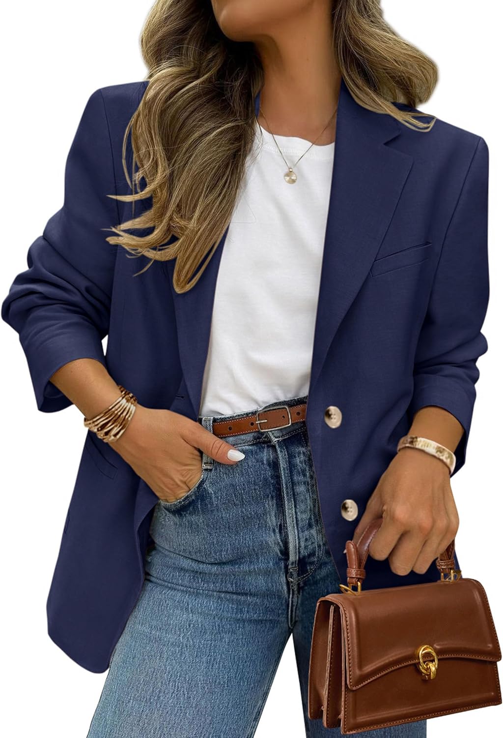 PRETTYGARDEN Blazers for Women Business Casual Work Jacket