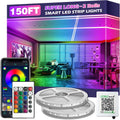 Led Strip Lights 150ft RGB Color Changing Strip Lights - Long Smart