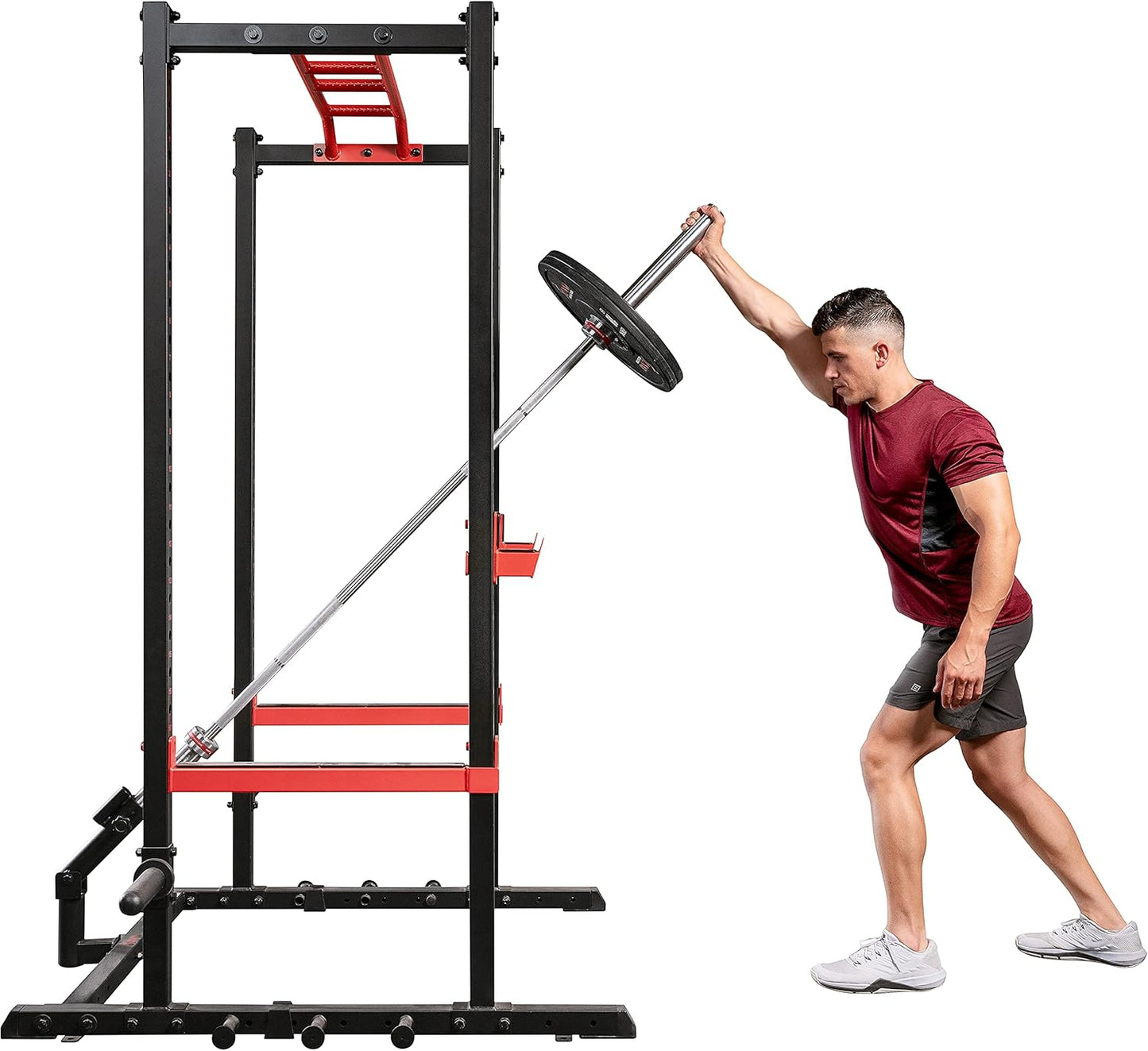 Sunny Health & Fitness Power Cage Attachments for Home Gym