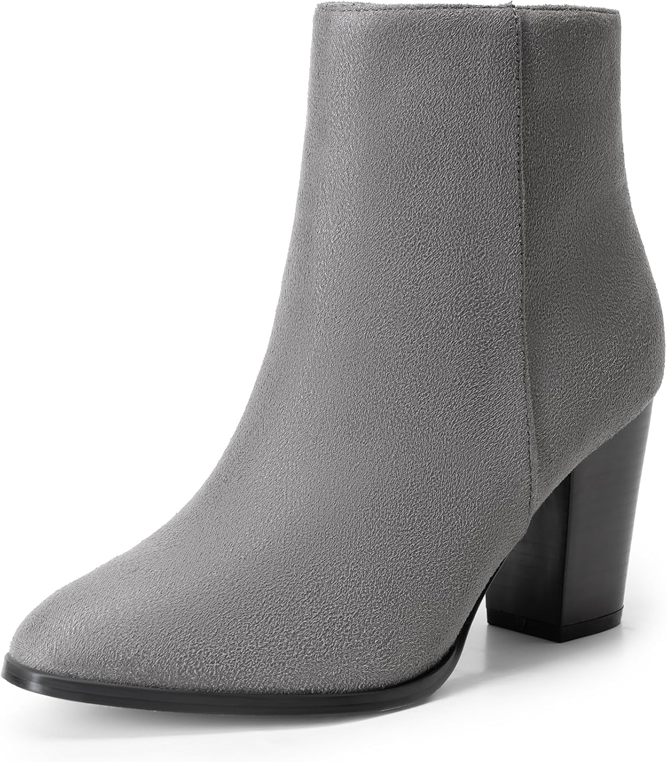 DREAM PAIRS Women's Ankle Boots with Chunky Block Heel Style