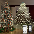 Christmas Tree Lights with Ring 9.9ft 16-Line 544 LED - Cascading Cool