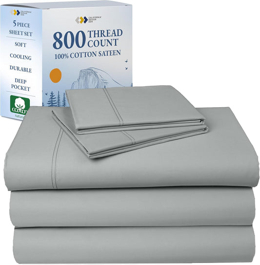 California Design Den Split King Sheets - Buttery Soft Comfort