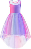Arshiner Girls Dresses Tulle High Low Formal Party Dress