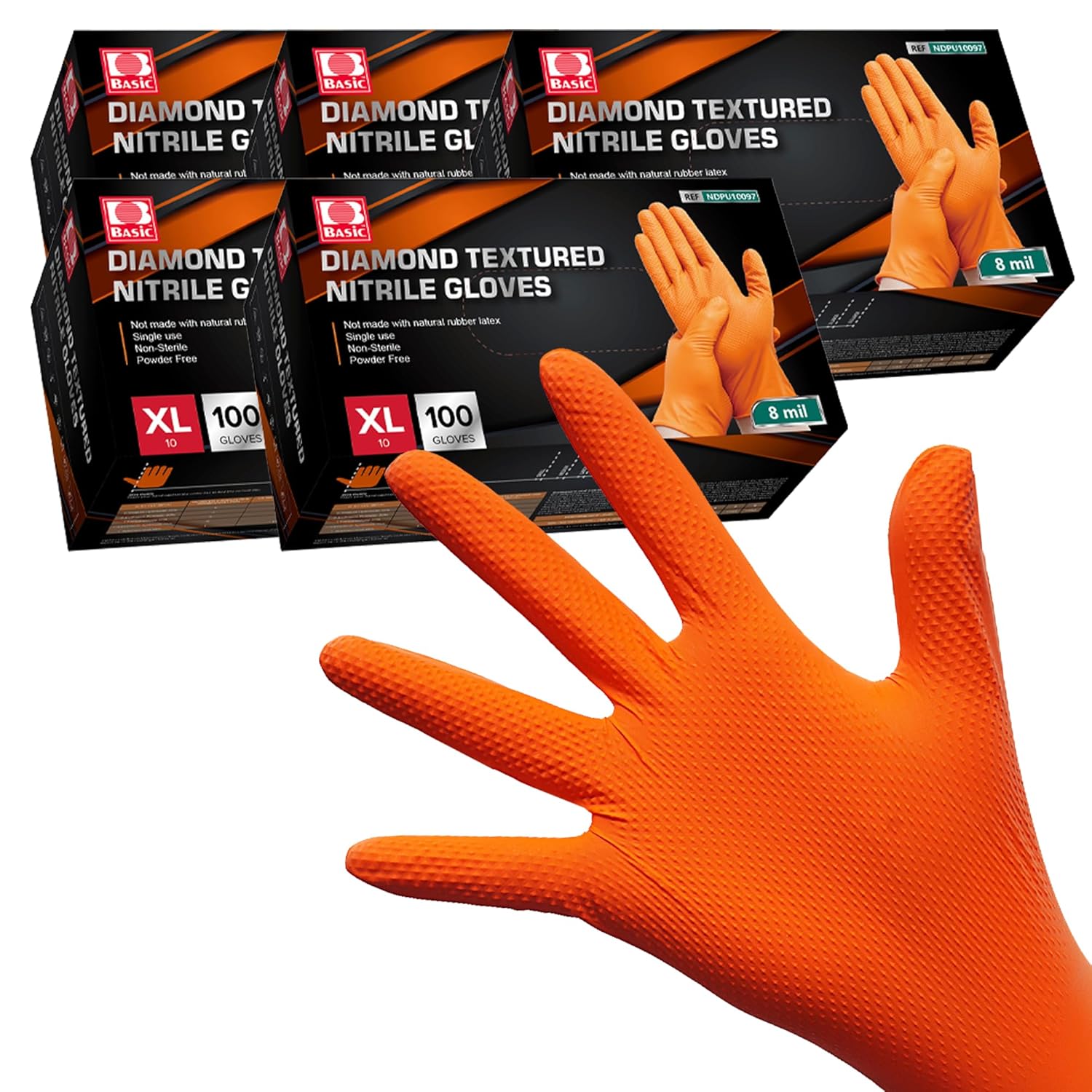Heavy Duty Nitrile Gloves for Mechanics and Industrial Use