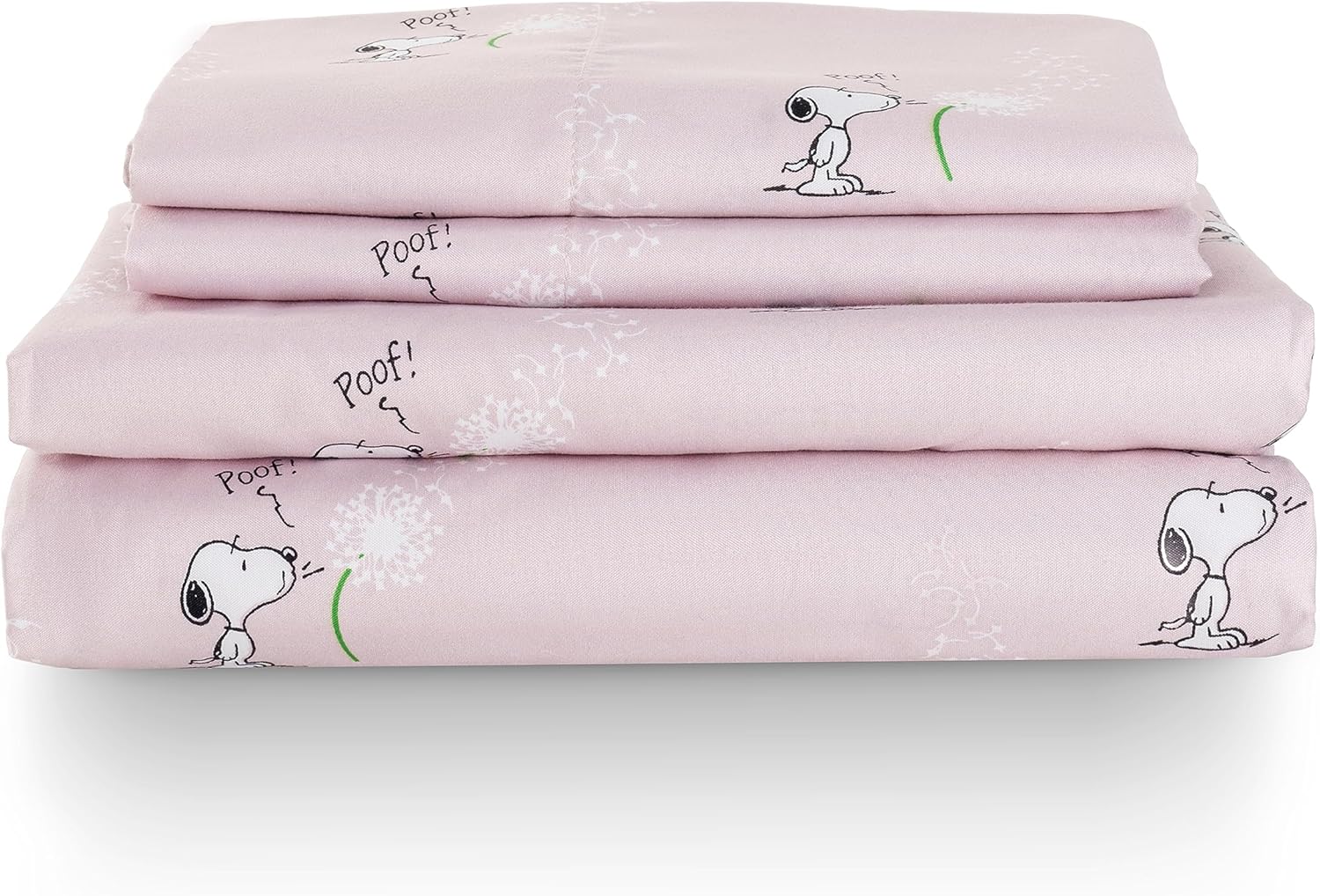 Peanuts Kids Sheet Set - Soft Microfiber Snoopy Design for Comfort