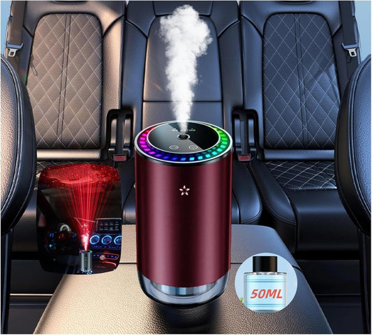 Rechargeable Smart Car Air Freshener: Purify & Refresh Anywhere!