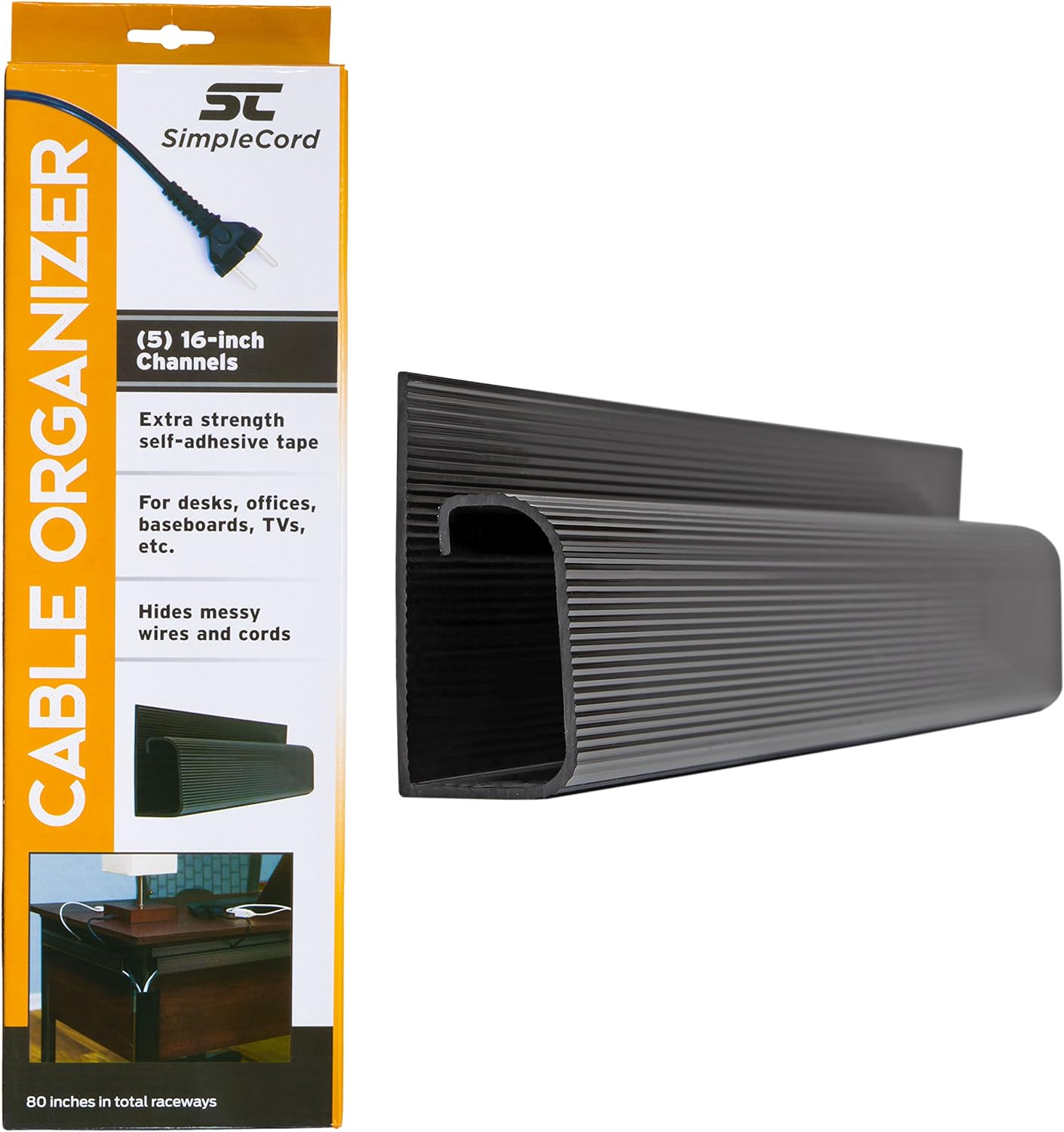 Easy 16 J Channel Cord Organizers