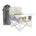 Pop-Up Booster Seat Safari - Portable Travel Booster for 6+ Months