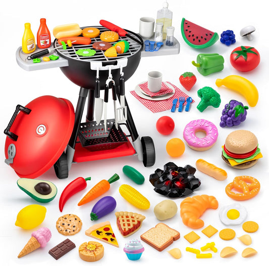 JOYIN Kids Pretend Play Food Set for Interactive Cooking Fun