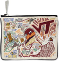 Virginia Tech Collegiate Zipper Pouch Purse - Organized Everyday Carry