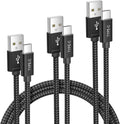 Fast Charge Airpods & iPhone with Elebase USB C Cable Set